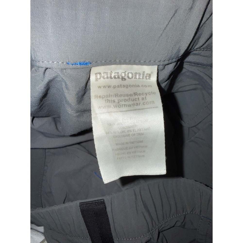 Patagonia Gray Hiking Cargo Pants Women's M Outdoor Trail Trousers - Picture 8 of 14